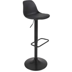 Wohnen Hocker<Tresenstuhl mit Schalensitz & Tellerfuß - Durencas (2er Set)