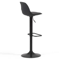 Wohnen Hocker<Tresenstuhl mit Schalensitz & Tellerfuß - Durencas (2er Set)