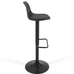 Wohnen Hocker<Tresenstuhl mit Schalensitz & Tellerfuß - Durencas (2er Set)