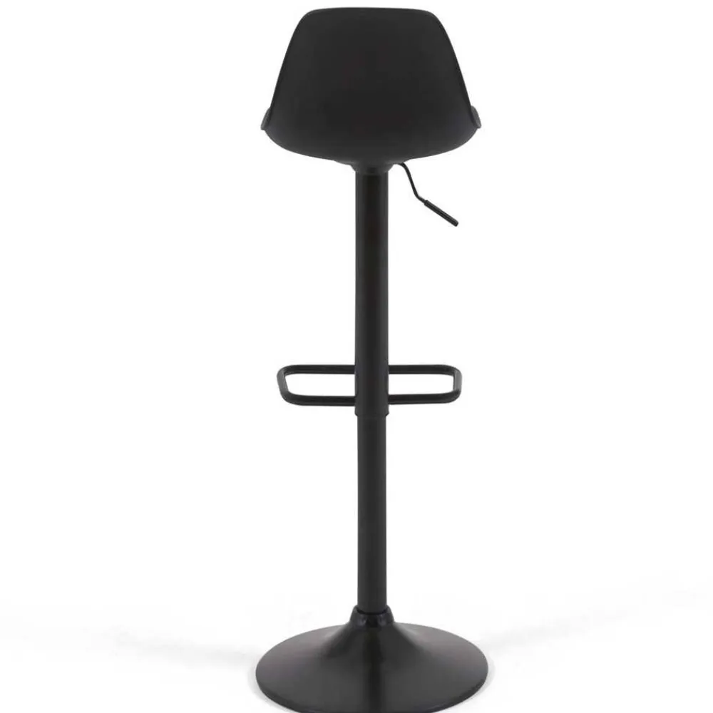 Wohnen Hocker<Tresenstuhl mit Schalensitz & Tellerfuß - Durencas (2er Set)