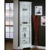 Wohnen Vitrinen<1-türige Eckvitrine im Vintage Design - Zarinas