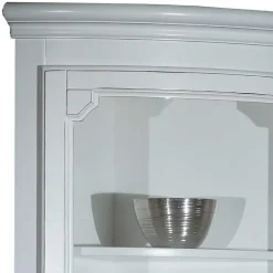 Wohnen Vitrinen<1-türige Eckvitrine im Vintage Design - Zarinas