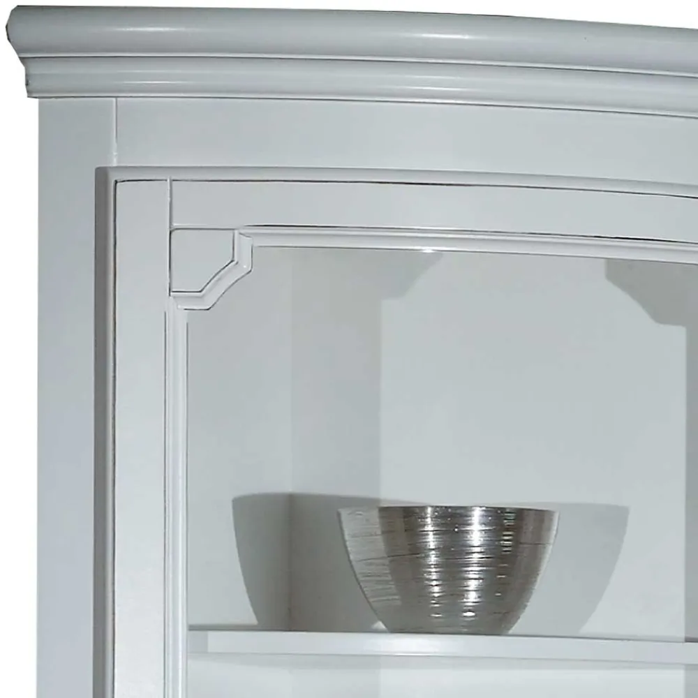 Wohnen Vitrinen<1-türige Eckvitrine im Vintage Design - Zarinas
