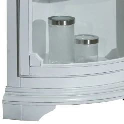 Wohnen Vitrinen<1-türige Eckvitrine im Vintage Design - Zarinas