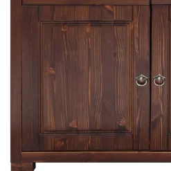 Wohnen Sideboards<3-türige Holzkommode mit 3 Schubladen - Luvin