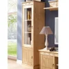 Wohnen Vitrinen<1-türige Kiefernholz-Vitrine im Landhausstil - Goro