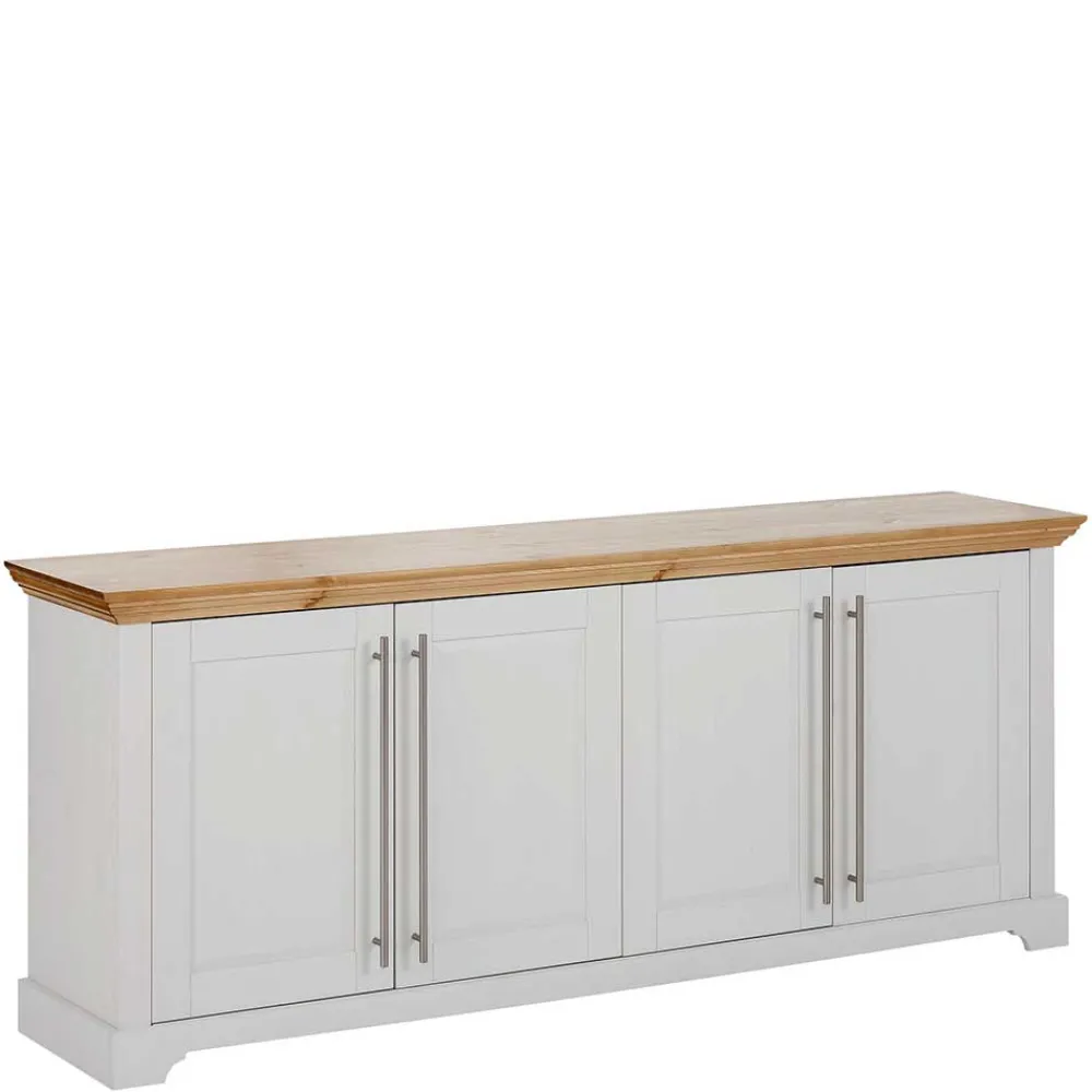 Wohnen Sideboards<4-türige Kommode - modernes Landhaus - Eyzaco