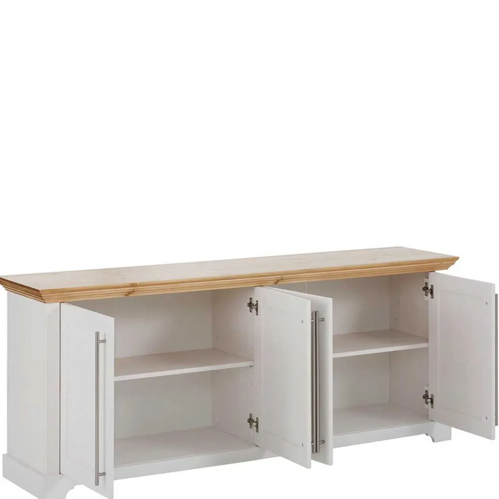 Wohnen Sideboards<4-türige Kommode - modernes Landhaus - Eyzaco