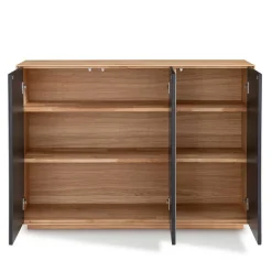 Wohnen Sideboards<3-türige Kommode aus Asteiche Massivholz - Zonga