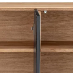 Wohnen Sideboards<3-türige Kommode aus Asteiche Massivholz - Zonga
