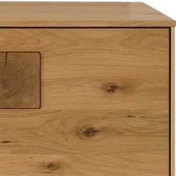 Wohnen Sideboards<3-türige Kommode aus Wildeiche Massivholz - Millena
