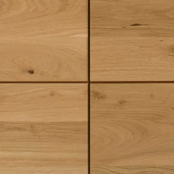 Wohnen Sideboards<3-türige Kommode aus Wildeiche Massivholz - Millena