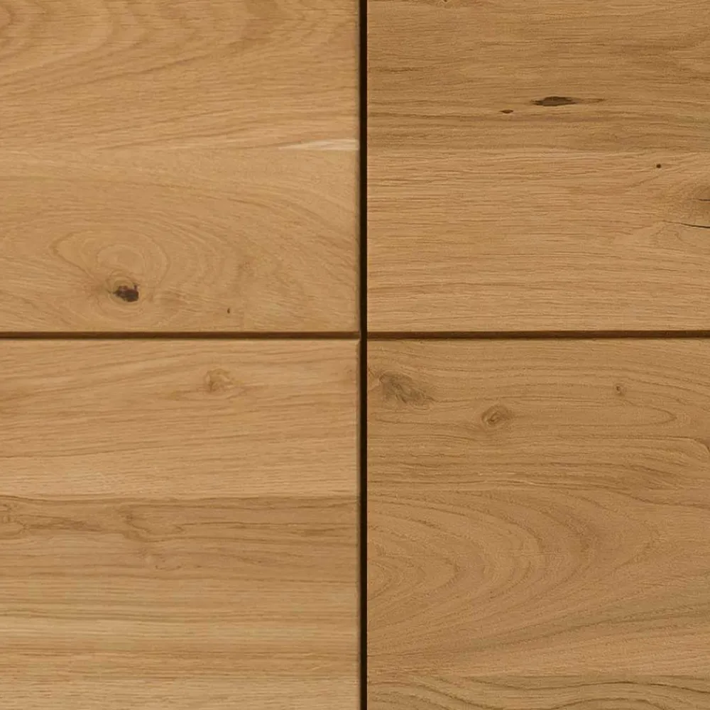 Wohnen Sideboards<3-türige Kommode aus Wildeiche Massivholz - Millena