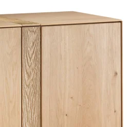 Wohnen Sideboards<3-türige Kommode aus Wildeiche Massivholz - Barrios