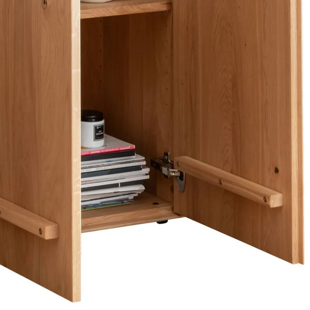 Wohnen Sideboards<3-türige Kommode aus Wildeiche Massivholz - Barrios