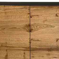 Wohnen Sideboards<2-türige Kommode mit Eiche Furnier Front - Yestinas