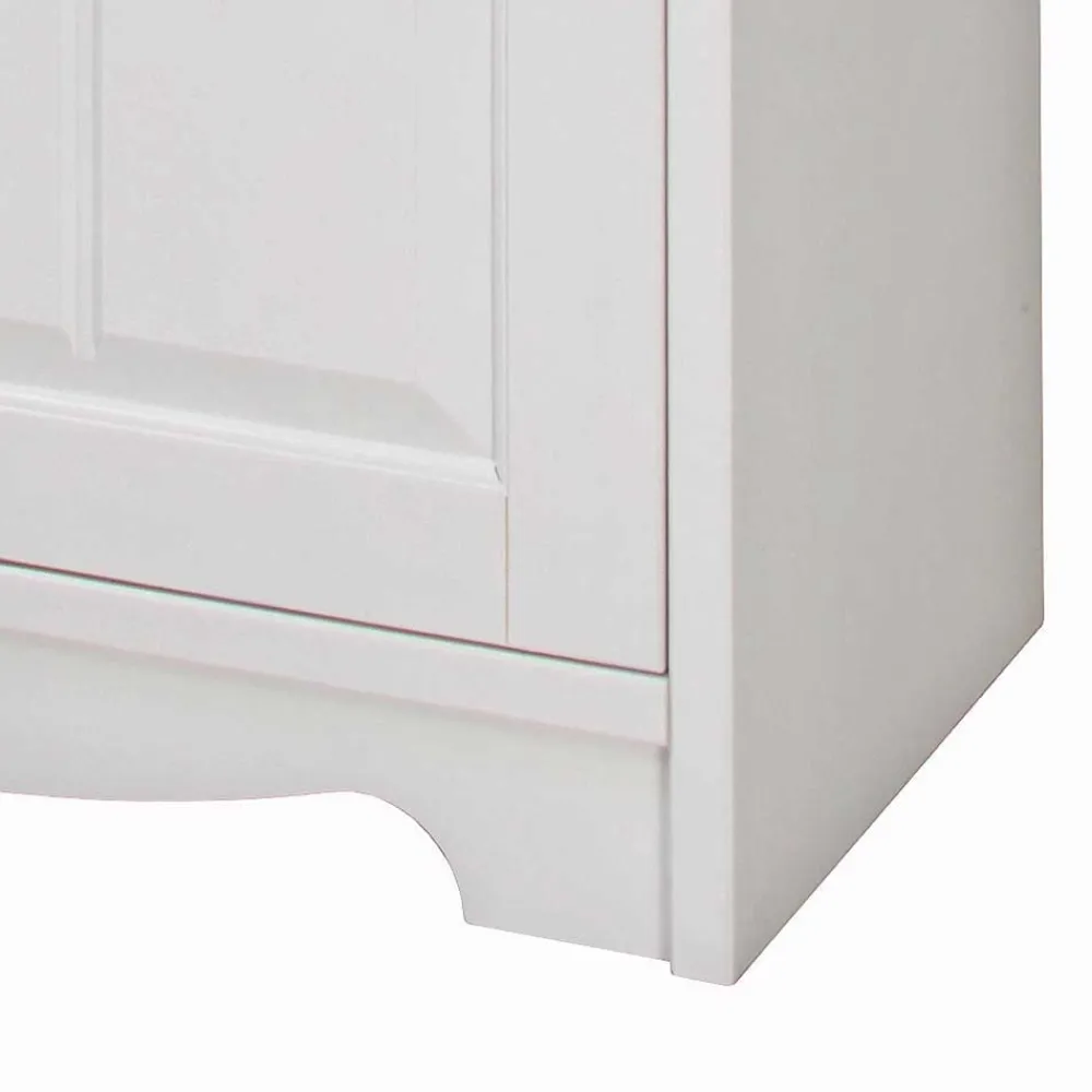 Wohnen Sideboards<3-türige Landhaus Kommode in Weiß & Honig - Ribeiro