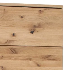 Wohnen Vitrinen|Schränke<1-türige Schrank Vitrine aus Massivholz - Crokas