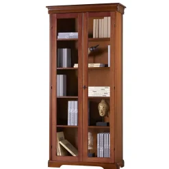 Wohnen Vitrinen|Schränke<2-türige Vitrine im klassischen Stil - Lemerzi