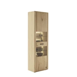 Wohnen Vitrinen<1-türige Vitrine mit Türanschlag links - Jevedaz