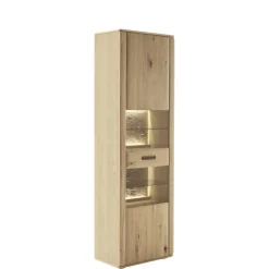 Wohnen Vitrinen<1-türige Vitrine mit Türanschlag links - Jevedaz