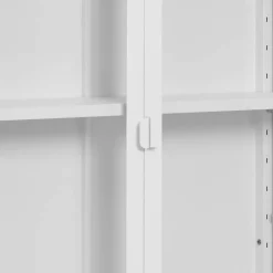 Wohnen Vitrinen<2-türige Wandvitrine aus Metall - Sancrez