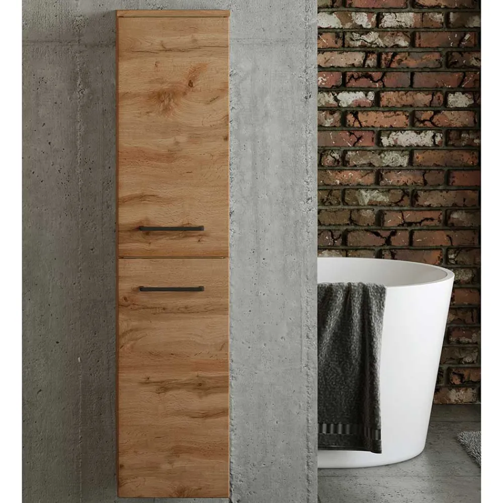Wohnen Schränke<2-türiger Badschrank - 30x135x35 cm - Arazony