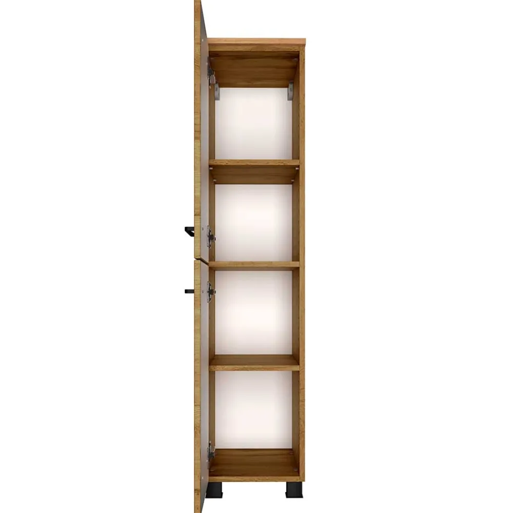 Wohnen Schränke<2-türiger Badschrank - 30x135x35 cm - Arazony
