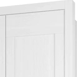 Wohnen Kleiderschränke|Schränke<3-türiger Country Kleiderschrank mit Spiegel - Imtreba