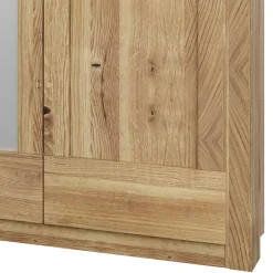Wohnen Kleiderschränke<4-türiger Drehtürenschrank in Asteiche - Zamron