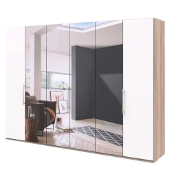 Wohnen Kleiderschränke|Schränke<3-türiger Falttüren-Kleiderschrank 300 cm - Vaclyn