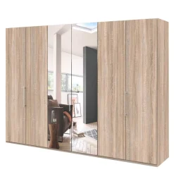 Wohnen Kleiderschränke|Schränke<3-türiger Falttüren-Schlafzimmerschrank 300cm - Zayun