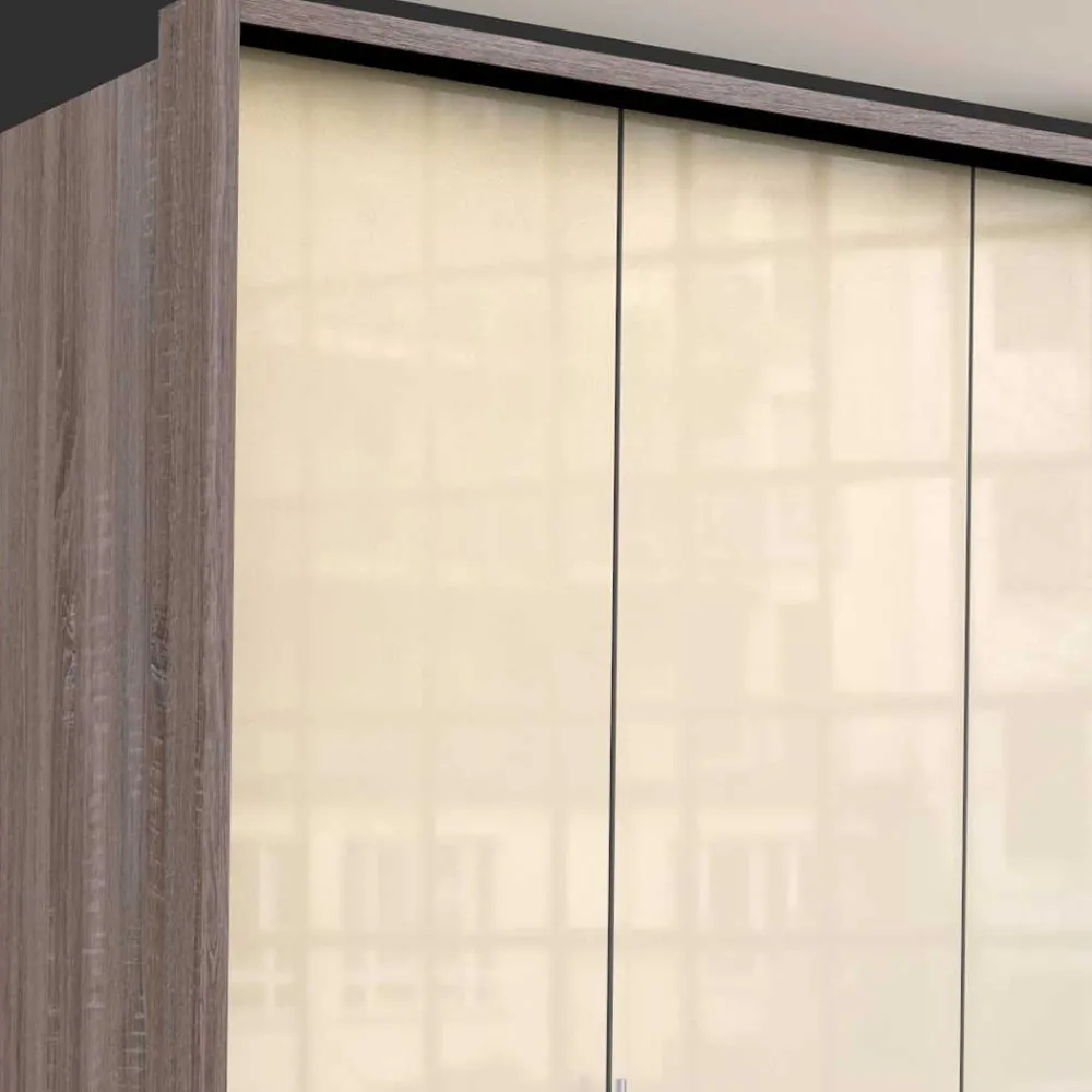 Wohnen Kleiderschränke|Schränke<2-türiger Falttürenschrank 200cm in Creme - Calassina