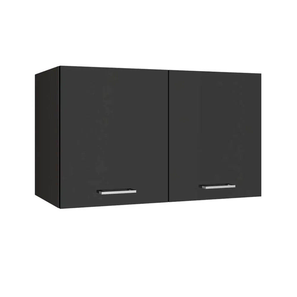 Wohnen Schränke<2-türiger Küchen-Hängeschrank in Grau - Bozenia