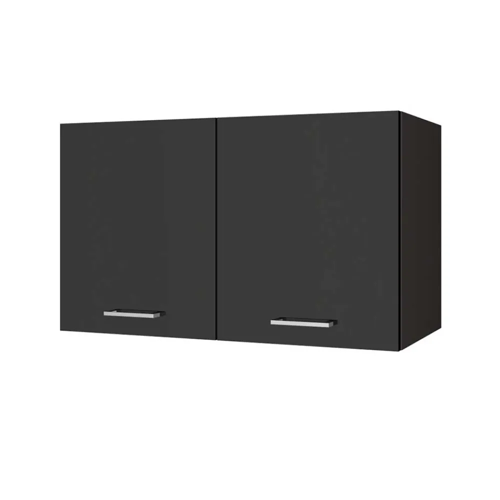 Wohnen Schränke<2-türiger Küchen-Hängeschrank in Grau - Bozenia