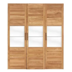 Wohnen Kleiderschränke<3-türiger Kleiderschrank aus massiver Wildeiche - Zaisan