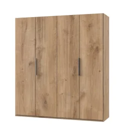 Wohnen Kleiderschränke|Schränke<4-türiger Kleiderschrank im Holz Look - Dagidoyo