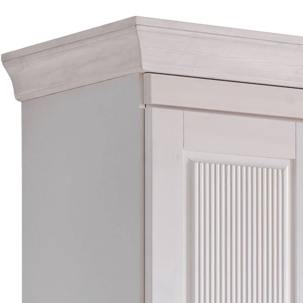 Wohnen Kleiderschränke<5-türiger Kleiderschrank im Modern Country Style - Kazanova