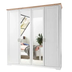 Wohnen Kleiderschränke<4-türiger Kleiderschrank im Modern Country Style - Maggio
