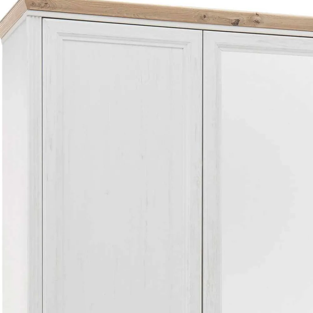 Wohnen Kleiderschränke<4-türiger Kleiderschrank im Modern Country Style - Maggio