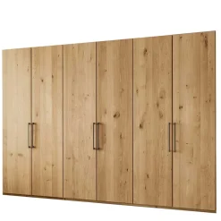 Wohnen Schränke|Kleiderschränke<6-türiger Kleiderschrank in zwei Höhen - Siestago
