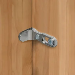Wohnen Kleiderschränke<5-türiger Kleiderschrank in Erle teilmassiv - Dilacco