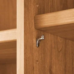 Wohnen Kleiderschränke<6-türiger Kleiderschrank in Erle teilmassiv - Murray