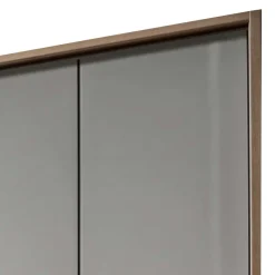 Wohnen Kleiderschränke|Schränke<6-türiger Kleiderschrank in Beige Glas - Crascanu