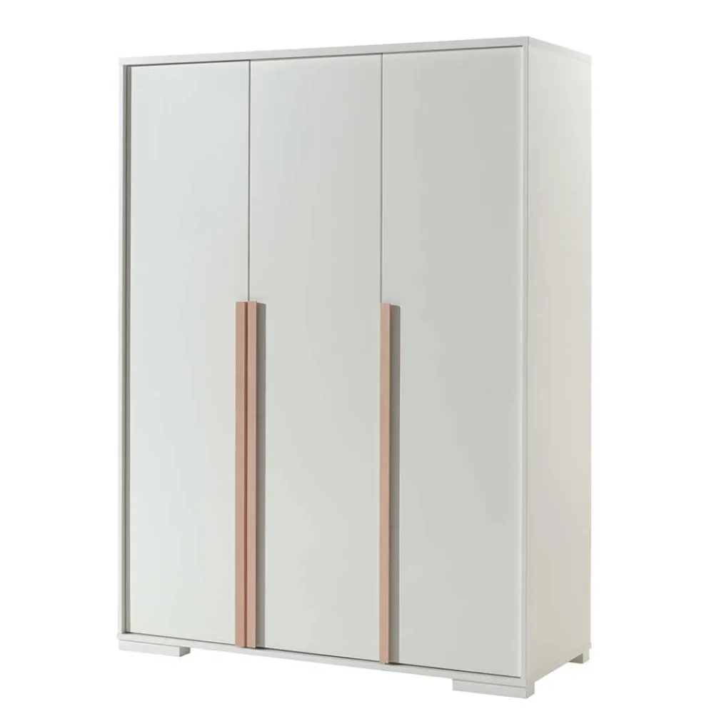 Wohnen Kleiderschränke|Schränke<3-türiger Kleiderschrank in Weiß - Eldrus