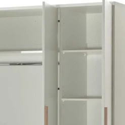 Wohnen Kleiderschränke|Schränke<3-türiger Kleiderschrank in Weiß - Eldrus