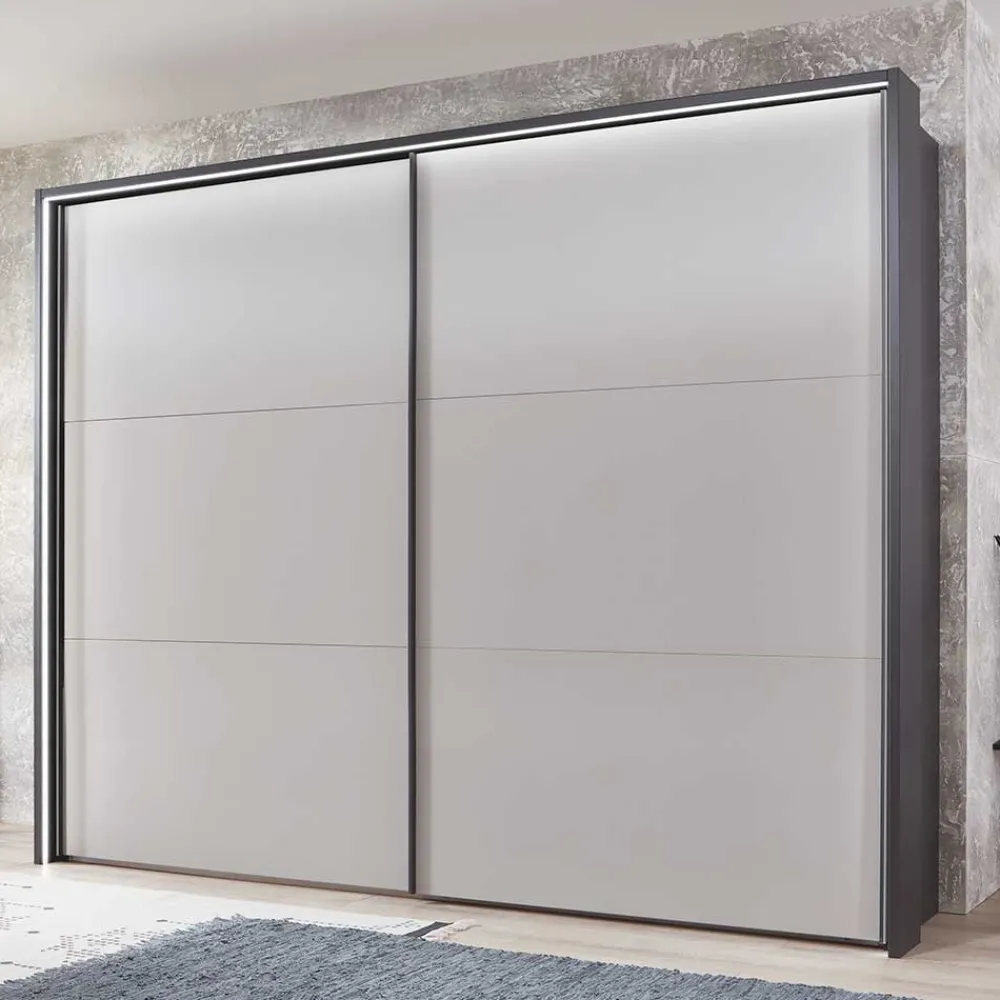 Wohnen Kleiderschränke<2-türiger Kleiderschrank mit Schwebetüren - Dandy