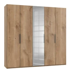 Wohnen Kleiderschränke<5-türiger Kleiderschrank mit einer Spiegeltür - Dagidoyo