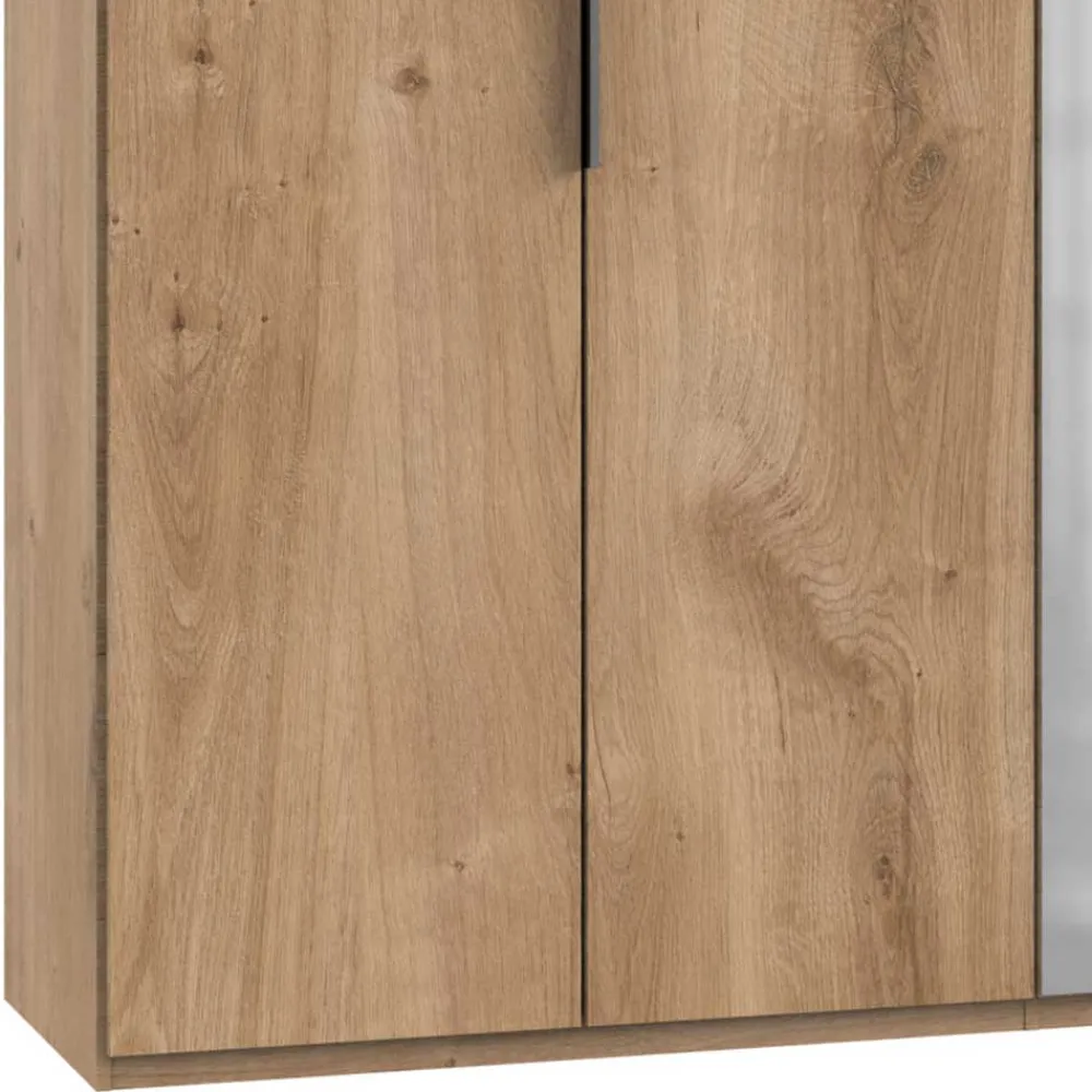 Wohnen Kleiderschränke<5-türiger Kleiderschrank mit einer Spiegeltür - Dagidoyo