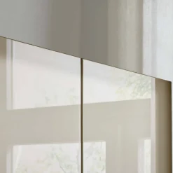 Wohnen Kleiderschränke<5-türiger Kleiderschrank mit Glasfront - Angelina